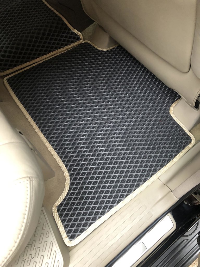 Килимки EVA (2 ряди, чорні) для Lexus GX470 2002-2009 рр - фото 5