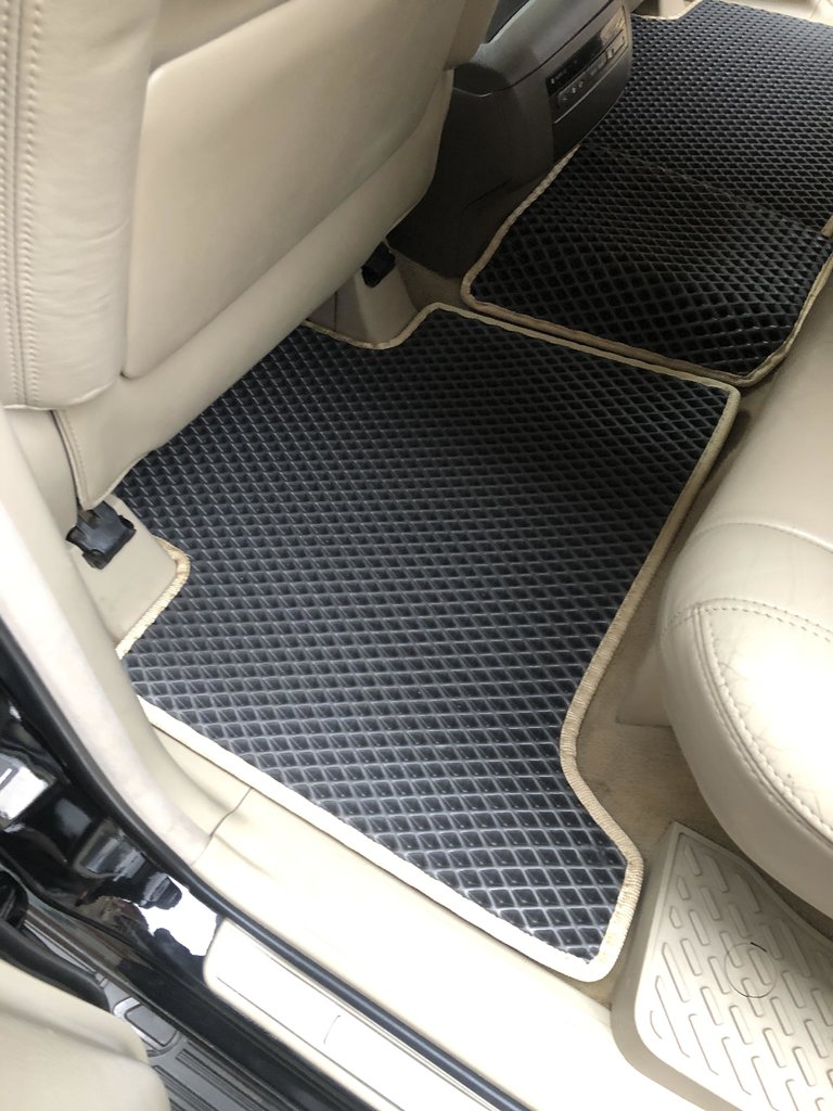 Килимки EVA (2 ряди, чорні) для Lexus GX470 2002-2009 рр - фото 6