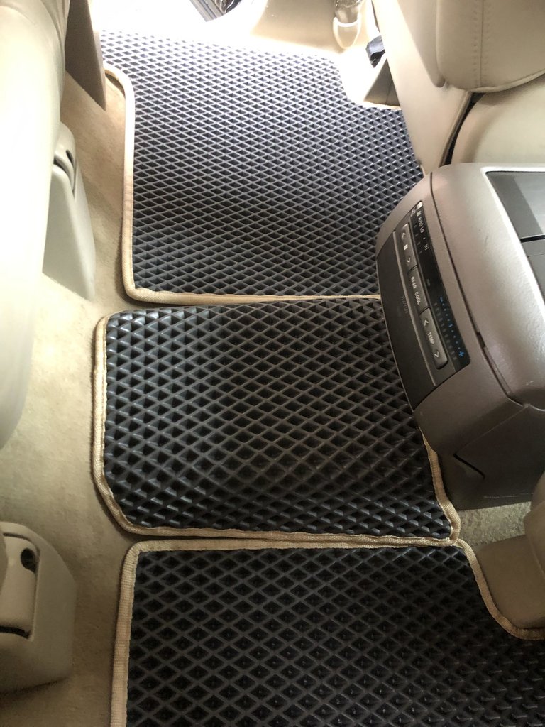 Килимки EVA (2 ряди, чорні) для Lexus GX470 2002-2009 рр - фото 7