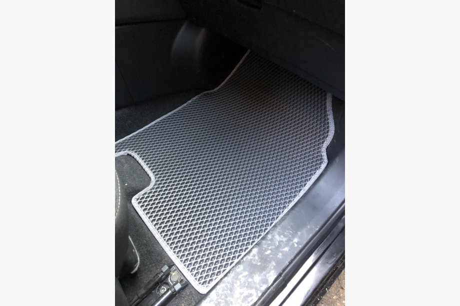 Nissan Qashqai 2007-2010 рр. Килимки для +2 (3 ряди, EVA, чорні) Фото 6