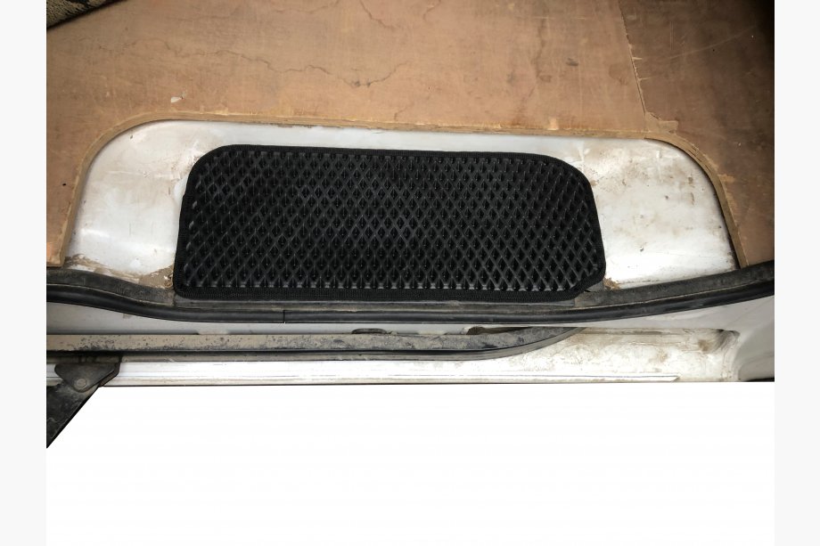 Renault Trafic 2001-2015 рр. Килимки на пороги (3 шт, EVA, чорні) Фото 2