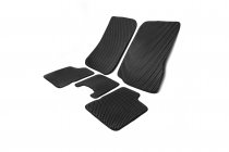 Коврики резиновые EVA V1 (черные) фото 2