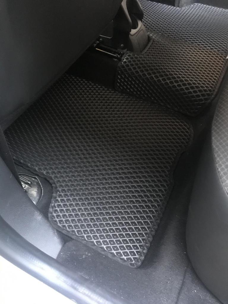 Килимки EVA (чорні) для Dacia Logan II 2013-2022 рр - фото 3