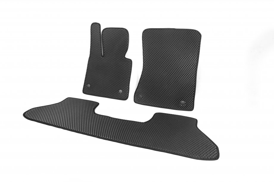 BMW X6 E71 2008–2014 EVA Floor Mats V-1 (Black) Photo 11
