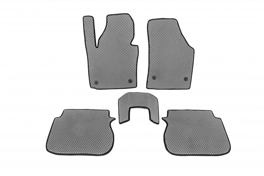 Volkswagen Caddy 2010-2015 рр. Килимки EVA (сірі) Фото 5
