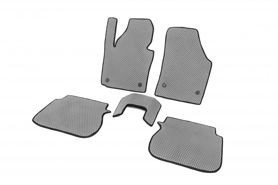 Volkswagen Caddy 2010-2015 рр. Килимки EVA (сірі) Фото 6