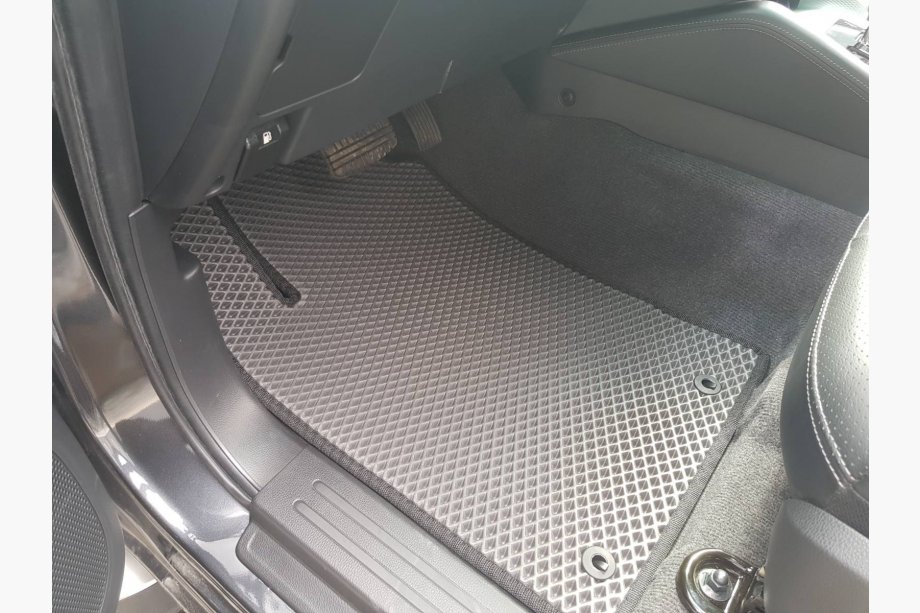Mitsubishi Pajero Sport 2015- рр. Килимки EVA (сірі) Фото 12