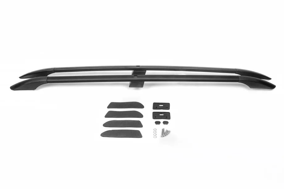 Fiat Doblo I 2005–2010 Črni strešni relingi Fotografija 14