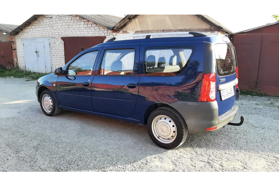 Dacia Logan MCV 2004–2014 Chromen dakrails Foto 4