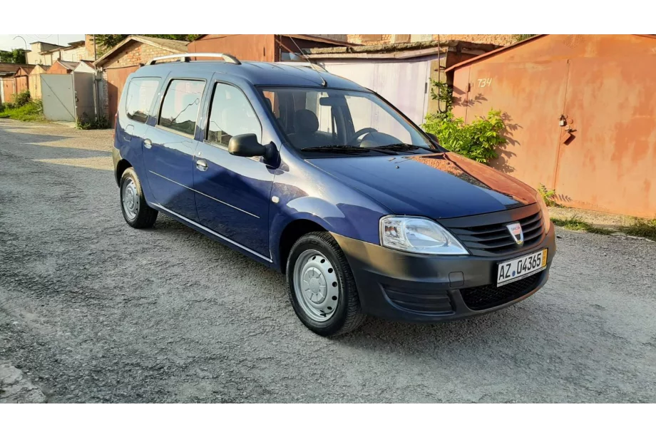 Dacia Logan MCV 2004–2014 Chromen dakrails Foto 2