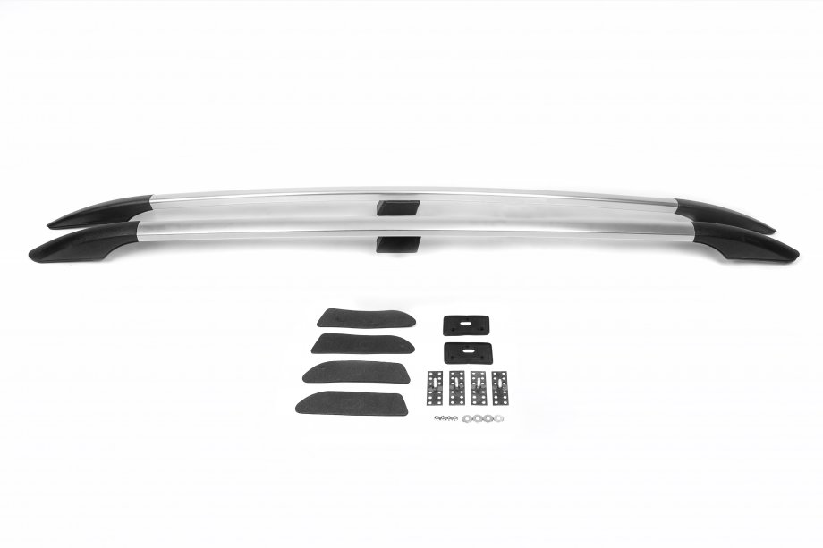Nissan Qashqai 2010-2014 гг. Хромированные Рейлинги Image