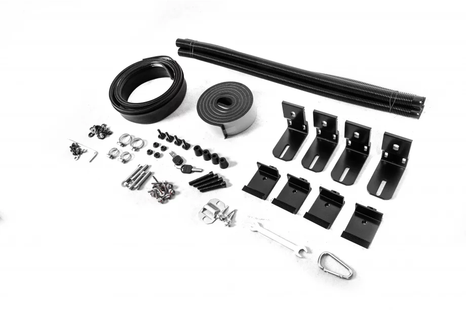 Toyota Hilux 2015- Rideau de benne OEM (2015-2020, manuel avec poignée et serrure) Photo 21