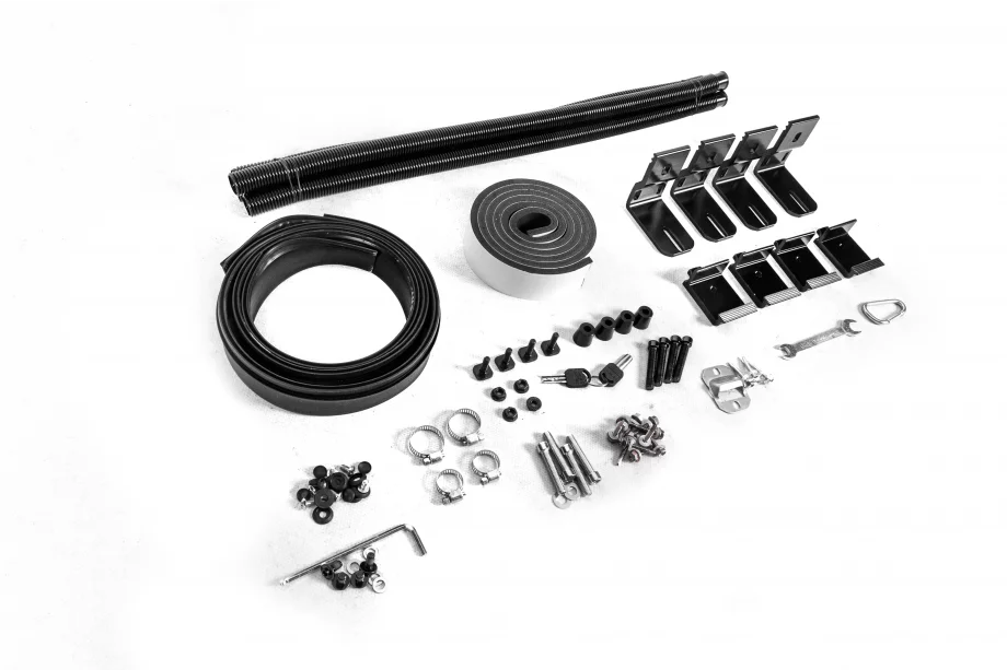 Toyota Hilux 2015- Rideau de benne OEM (2015-2020, manuel avec poignée et serrure) Photo 22