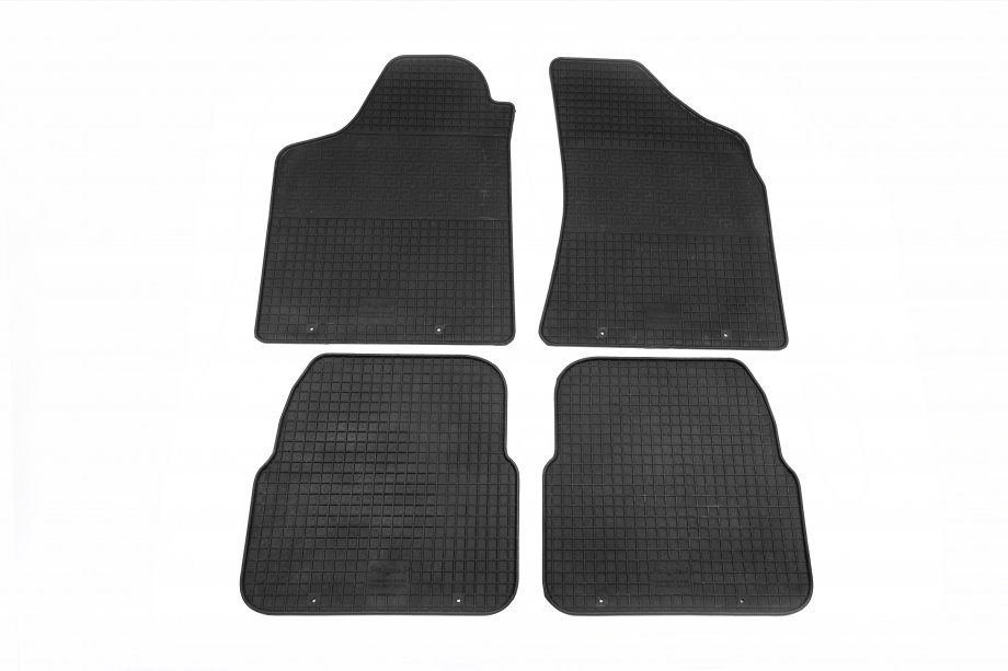 Volkswagen Passat B3 1988-1993 Rubber Floor Mats (4 pcs, Polytep) Photo 2