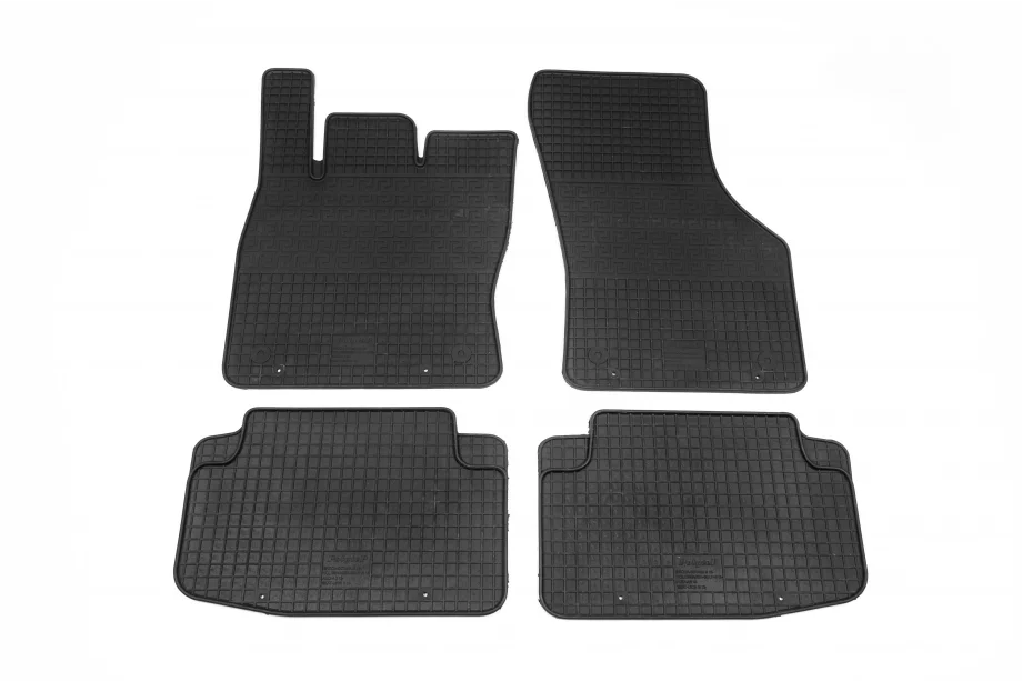 Volkswagen Golf 7/E-Golf 2012–2020 Rubberen vloermattenset (4 stuks, Polytep) Foto 5