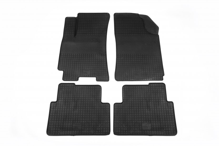 Chevrolet Lanos 1998–2017 Alfombrillas de goma (4 uds, Polytep) Foto 2