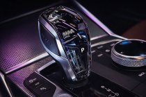 BMW X3 F25 2011-2018 гг. Комплект хрустальных элементов салона (селектор АКПП + кнопки) фото 2