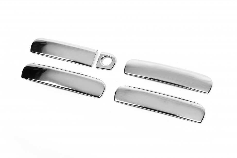AUDI A6 2001-2004 Lining on door handles stainless steel Image