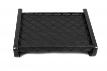 Volkswagen T4 Caravelle/Multivan 1990-2003 гг. Полка на панель (Черная с черной строчкой) фото 4