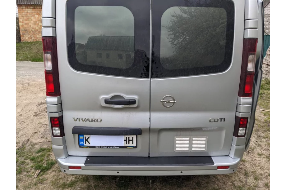 Fiat Talento 2016- Protection de pare-chocs arrière DDU (ABS) Photo 7