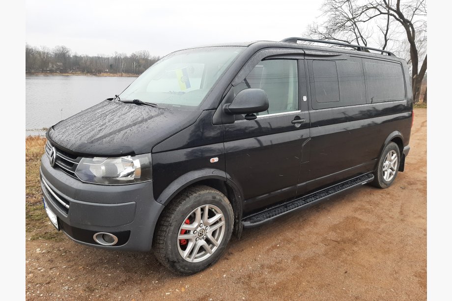 Volkswagen T6 2015-2024 Dachreling Skyport (schwarz) Kurzer Radstand Foto 7