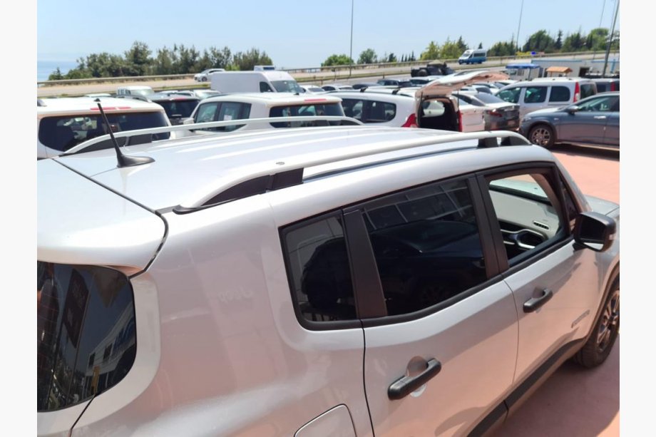 Jeep Renegade 2014- гг. Рейлинги Skyport (серый матовый) Фото 5