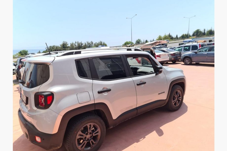 Jeep Renegade 2014- гг. Рейлинги Skyport (серый матовый) Фото 7