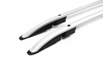 Fiat Fullback 2016- гг. Рейлинги Skyport Серые (2 шт) фото 7