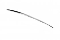 Renault Megane II 2004-2009 гг. Хромированная накладка над номером (SD, нержавейка) фото 3