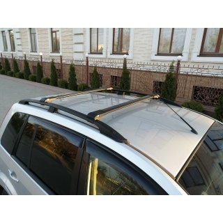 Citroen C-3 Aircross 2017-2021 Багажник (поперечины) на обычные рейлинги с замком WingCarrier V1 (2 шт)