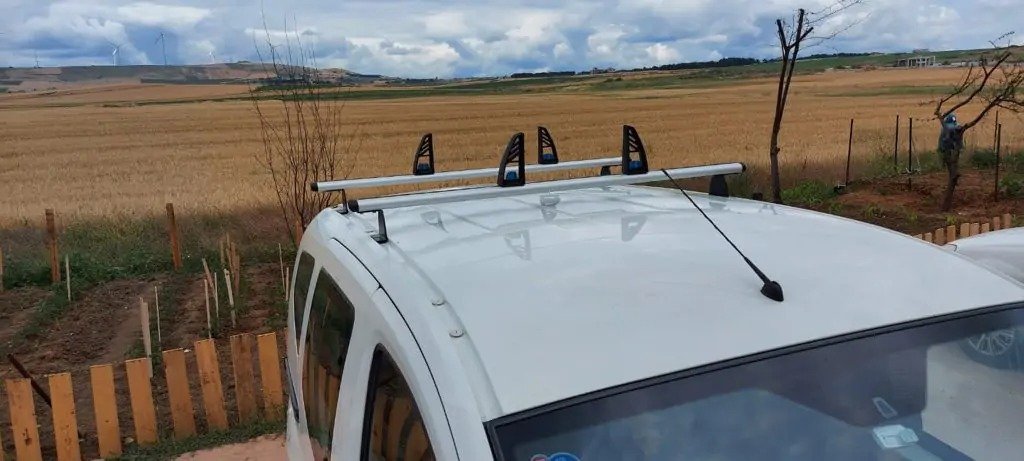 Багажник (поперечини) в штатні місця Asaf V3 2 штуки, 135 см для Porsche Cayenne 2003-2010 рр - фото 18