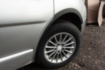 Накладки на колісні арки (4 шт, чорні) фото 11