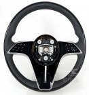 Руль Maybach-Style (черный + черные кнопки, 3pin) фото 1