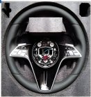 Руль Maybach-Style (черный + серые кнопки, 3pin) фото 1 Руль Maybach-Style (черный + серые кнопки, 3pin) фото 1