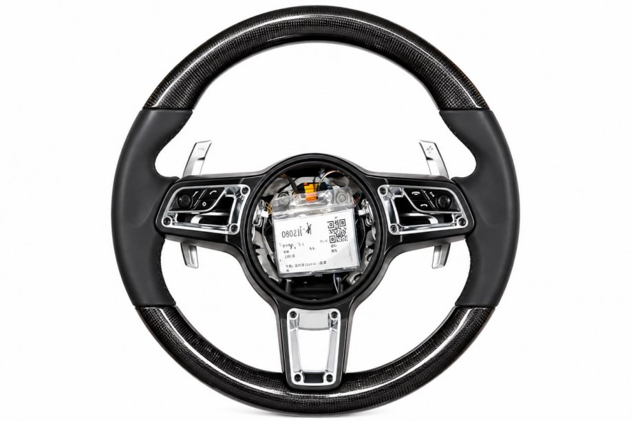 Porsche Panamera 2009-2016 гг. Руль (Карбон + Серый) Image