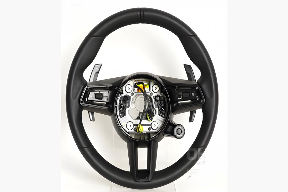 Porsche 911 2012-2018 рр. Кермо 992-Style (2012-2014, Чорний) Image