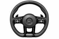Mercedes S-class W221 2005–2013 Volant AMG-Style (černý + černá tlačítka) fotografie 2