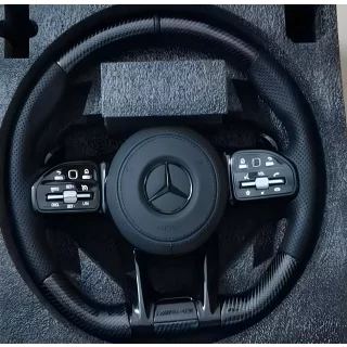 Lenkrad AMG-Style (Carbon + schwarze Tasten)