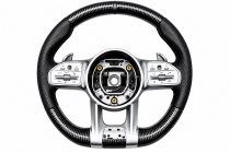 Mercedes R-klasse W251 2005–2017 AMG-Style stuurwiel (carbon + grijze knoppen) foto 1