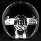 Mercedes CL-class C216 2006-2014 гг. Руль AMG-Style (Карбон, LED) фото 1