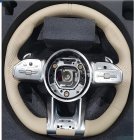 Руль AMG 2018-Style (бежевый, 3pin) фото 1