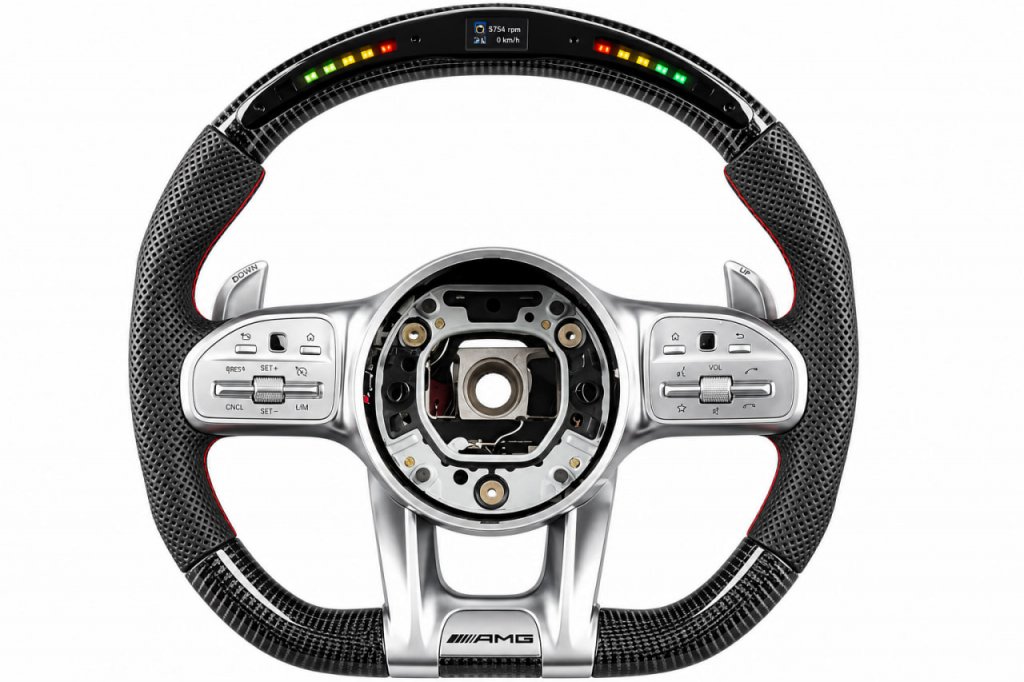 Кермо AMG 2018-Style (Карбон, LED, 3pin)