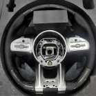 Руль AMG 2018-Style (Карбон + Серые Кнопки, 4pin) фото 1 Руль AMG 2018-Style (Карбон + Серые Кнопки, 4pin) фото 1