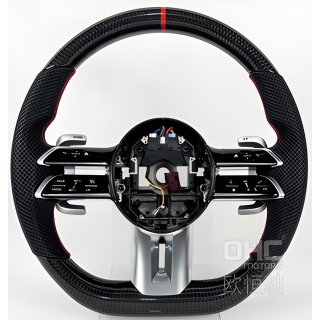 Mercedes CLA C117 2013-2019 рр. Руль AMG 2021-Style (Карбон, 3pin)