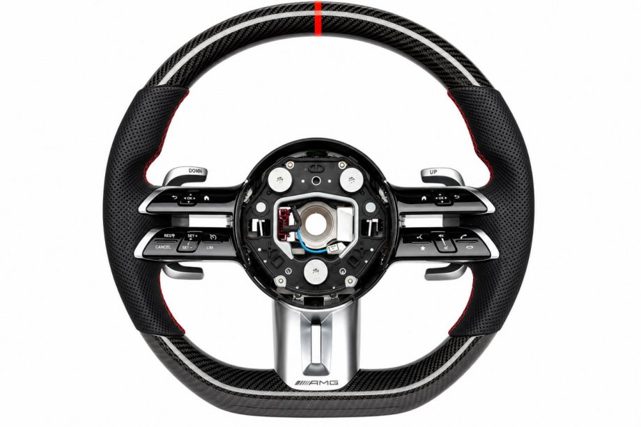 Mercedes EQA 2021- гг. Руль AMG 2021-Style (Карбон, 4pin) Image