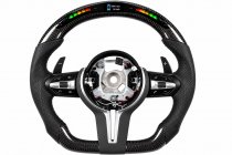 BMW 5 Series E60/E61 2003-2010 Steering Wheel (2006-2010, Carbon, LED) photo 1