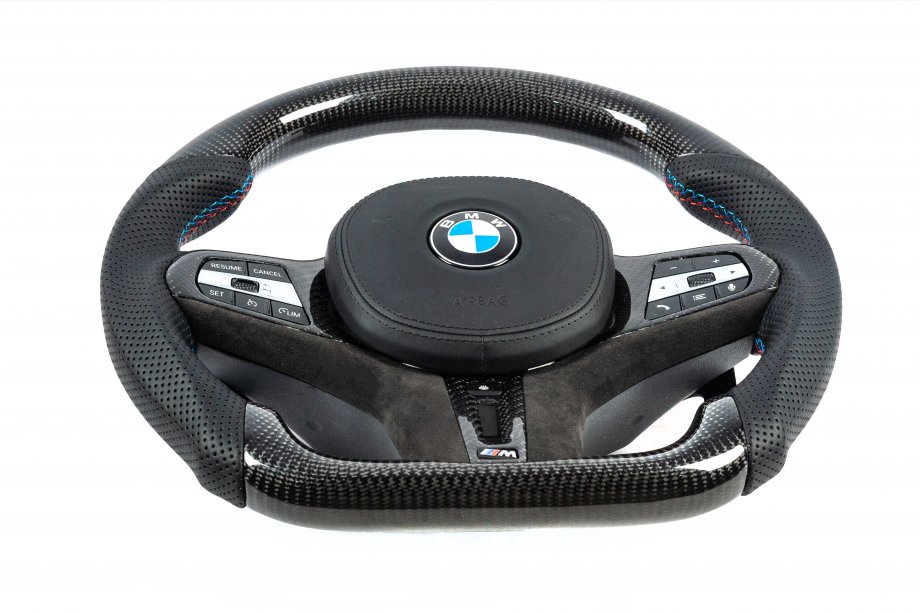 BMW 5 серія G30/G31 2017-2023 рр. Кермо (Карбон) Фото 4