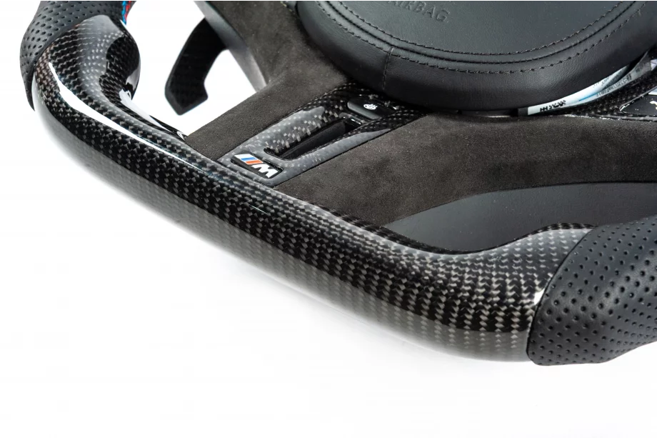BMW 3 Series F34 2013–2020 Steering Wheel (Carbon) Photo 11