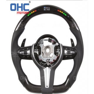 BMW 7 серія F01/F02Руль M-Style (Карбон, LED)