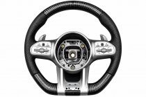 Mercedes R-klasse W251 2005–2017 AMG-Style rat (til AMG, carbon + grå knapper) foto 1